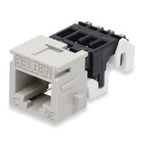 Belden AX100650 | Cat5e EZ-MDVO Modular Jack, RJ45, MDVO-Style, Red (TIA 606 Compliant)