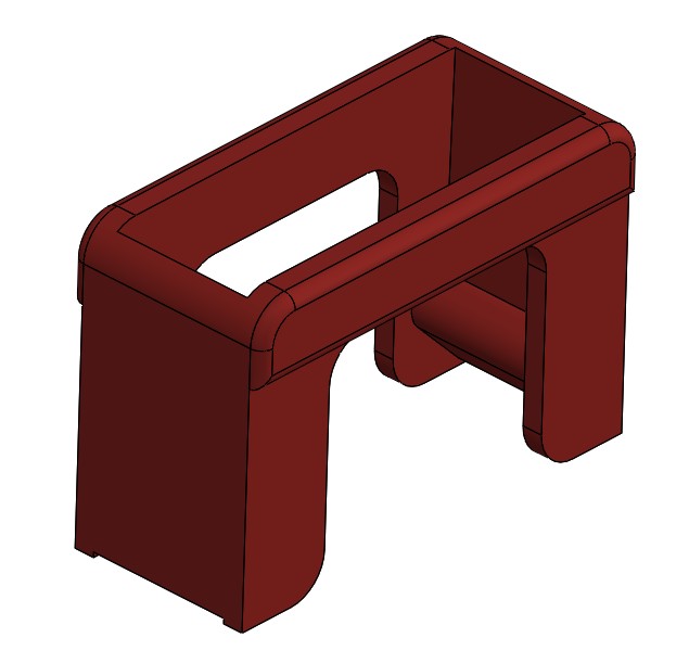 Belden AX102151 | GigaBIX Color-Coded Clip, Red