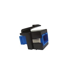 Belden AX102683 | Keyconnect Module SC Simplex Multimode Faceplate Almond
