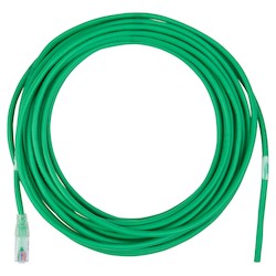 Belden C502308030 | Cat5E Pigtail, Bonded-Pair, 4-Pair, 24 AWG Solid, CMP, T568B-Open, Grey, 30Ft