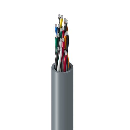 Belden 8692 0601000 | Electronic, 9 Pr #18 Str TC, PVC Ins, PVC Jkt, CMG