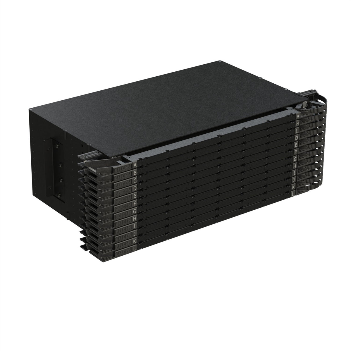 Belden DCX-04FM-RL | Dcx Housing, 4U, Right To Left, Cable Tray, 12F, Trunk, Patch Management