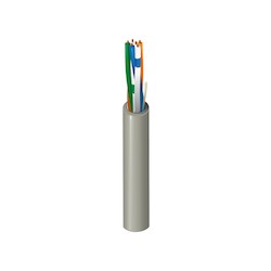 Belden DIW3 732U1500 | 24-3 Pair UTP CMR Cat3 Cable, Solid BC, PVC Jacket, Gray