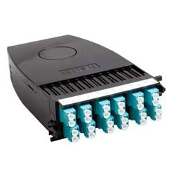 Belden FC4U12LDMMAA | FiberExpress Ultra Cassette Panel, 12 LC Duplex Ports, Multimode Adapter