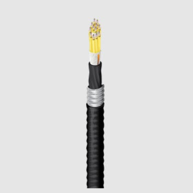 Belden FDSD144AK | Indoor/Outdoor Plenum OS2 Distribution 144Fibers Aluminum Interlocked
