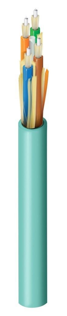 Belden FI4B004RBA | Indoor Riser OM4 Breakout 4 Fibers