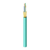 Belden FI4D006P9A | Fiber Optic Cable, 6-Fiber, OM4, Tight Buffer, OFNP, Aqua Jacket
