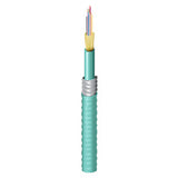 Belden FI4D012A9A | 12-Fiber FX Indoor Tight Buffer Cable, OM4, OFCP, Interlock Armor