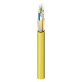 Belden FISB006PB | Indoor Fiber Breakout Cable, 6-Fiber OS2, OFNP, 2.0mm Yellow/Black Jacket