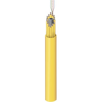 Belden FISR288P5 | Indoor Plenum OS2 Flexible Ribbon 288 Fibers 24F Subunit, Yellow Jacket