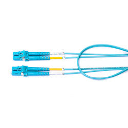 Belden FP3LDLD018MR2XA | FX Fiber Patch Cord, OM3, LC Duplex to LC Duplex, 18 m, OFNR