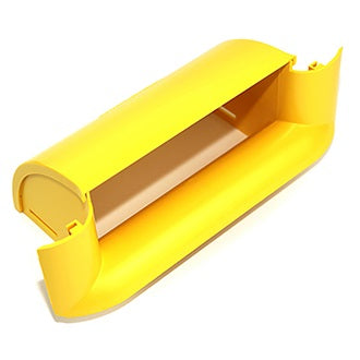 Belden FRCB4YL9 | Fiber Raceway Break-Out, 220Mm Drop Down, 90 Degree, Yellow, Single Pack