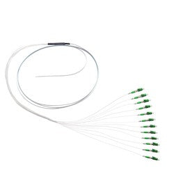 Belden FTSLB250PR12 | Pigtail Kit, OS2, LC/APC Simplex, Ribbon, 12-Fiber, Color Coded, 2 m