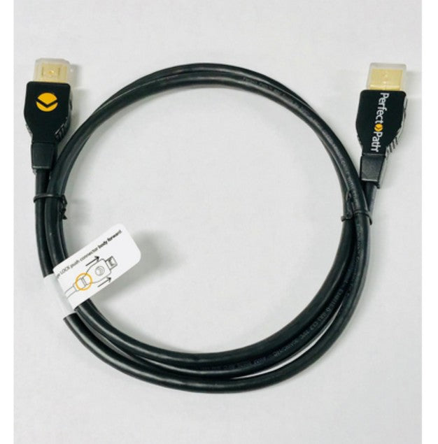 Belden HD-700-4 | 4' HDMI Cable, HDMI, Belden, Perfect Path, HDMI/HDMI, Black