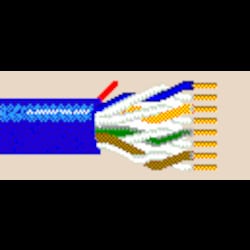 Belden IBDN25R 008CUT | Multi-Conductor - CATegory 5E Nonbonded-Pair Cable 25Pr U/Utp CMR Cut Gray