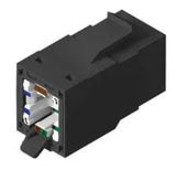 Belden RV5IJ2UBK-B24 | Industrial REVConnect Cat5E Modular Jack UTP Black, T568 A/B 24-Pack
