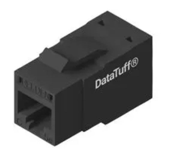 Belden RV5IJ2UBK-B24 | Industrial REVConnect Cat5E Modular Jack UTP Black, T568 A/B 24-Pack