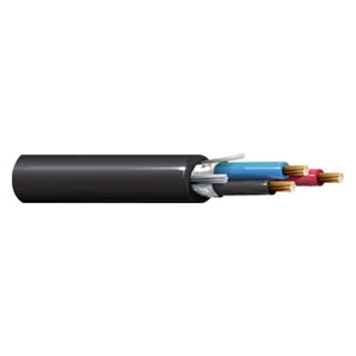 Belden 1094A 0105000 | 1094A Series, Shielded Multi-Conductor Cable, PVC, Non-Plenum, 18 AWG, 24-Conductor, 5000 ft. Reel, Black