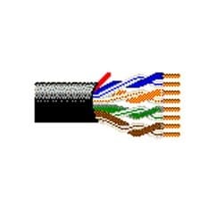 Belden 1702A 0061000 | Multi-Conductor - Enhanced Category 5e Dual Bonded-Pair Cable 2X4-Pair U/UTP CMR Reel Light Blue