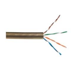 Belden 1872A F6H1000 | Multi-Conductor - Enhanced Category 6 Bonded-Pair Cable 4-Pair U/UTP CMR Reel Grey, Dark Pearl