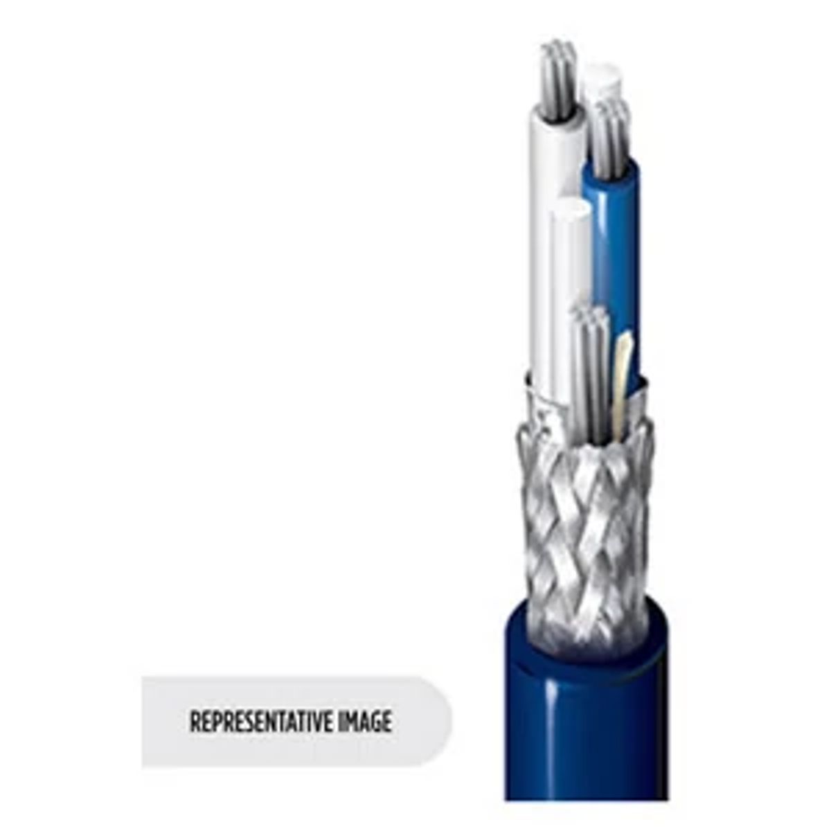 Belden 3073F C551000 | DataTray 3073F Twin Axial Cable, 18/2, Non-Plenum, 1000 ft.