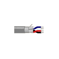 Belden 3082A T5U2000 | DeviceNet Cable, 15 AWG + 18 AWG Stranded TC, Foil + 65% Braid Shield, PVC Jacket, Gray