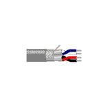 Belden 3082A T5U2000 | DeviceNet Cable, 15 AWG + 18 AWG Stranded TC, Foil + 65% Braid Shield, PVC Jacket, Gray