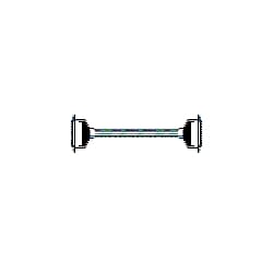 Belden 49668A 060S2 | Multi-Conductor Cable, 25 Conductors, 24 Awg, 7X32 Strands, Tinned Copper, S-R Pvc Insulation
