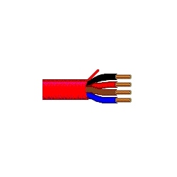 Belden 5122UL 0021000 | Multi-Conductor - Commercial Applications 4 14 AWG PP FRPVC Red