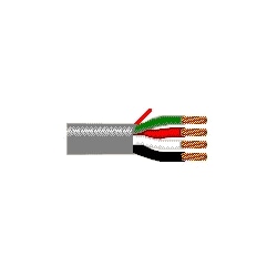 Belden 5302UE 008U500 | Multi-Conductor - Commercial Applications 4 18 AWG PP FRPVC Grey