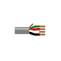 Belden ENT 6002UE 8771000 | Multi-conductor - Security & Alarm Cable, Plenum-cl2p 12 Awg, 4 Stranded Bare Copper Conductors
