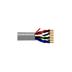 Belden 6545UE 8771000 | Security and Alarm Cable, Plenum-CMP 22 AWG, 6 stranded bare copper pairs