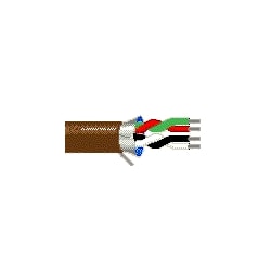 Belden 6661PT 0011000 | Multi-Conductor - Thermostat & Control 2-Pair 24 AWG FFEP FS FLRST Brown