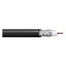 Belden 7810A 0101000 | Coaxial Cable, Copper Clad Aluminum, 10 AWG, 50 Ohm, Solid, Black, 1000 ft.