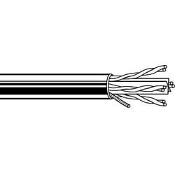 Belden ENT 7851A 0061000 | Multi-conductor - Enhanced Category 6 Bonded-pair Cable 4-pair U/utp Cmr Reel Light Blue