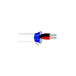 Belden 82760 877U1000 | Multi-Pair Cable, 1 Pair, 18 AWG, 19x30 Strands, Tinned Copper, Twisted Pair, FEP Insulation, Flamarrest Jacket