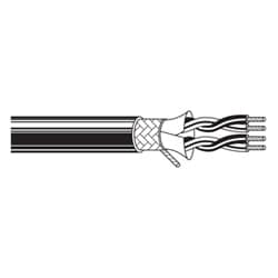 Belden ENT 82842 8775000 | Multi-conductor - Low Capacitance Computer And Computer P.o.s. Cable 2-pair 24 Awg Ffep Sh Flrst Natural