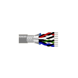 Belden ENT 8307 0601000 | Multi-conductor - Low Capacitance Computer Cable For Eia Rs-232 Applications 7 22 Awg Pr Pvc Shield Pvc Chrome