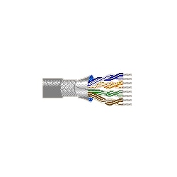 Belden ENT 8334 0601000 | Multi-conductor - Low Capacitance Computer Cable For Eia Rs-232 Applications 4-pair 24 Awg Pvcr Shield Pvc Chrome