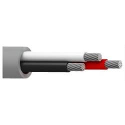 Belden 8443MN 0081000 | SpaceMaker Series Cable, 22 AWG, 3 Conductors, 19x34 Stranded, Tinned Copper, Unshielded, 300 V, Industrial Grade PVC