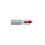 Belden 8769 0601000 | CM-Rated Audio/Control Cable, 19 Shielded Pairs 22 AWG HDPE, PVC Jacket, Chrome, 1000 ft