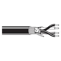 Belden 89696 0101000 | Multi-Conductor - Low Capacitance Computer and Computer P.O.S. Cable 2-Pair 22 AWG FEP SH FEP Black