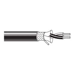 Belden 89855 0101000 | Multi-Conductor - Low Capacitance Computer and Computer P.O.S. Cable 2-Pair 22 AWG FEP SH FEP Black