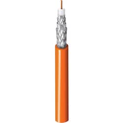 Belden 89880 0031000 | Coax - Coaxial Cable - Thicknet 10Base5 Ethernet 11 AWGH FFEP SH SOL Coax Orange