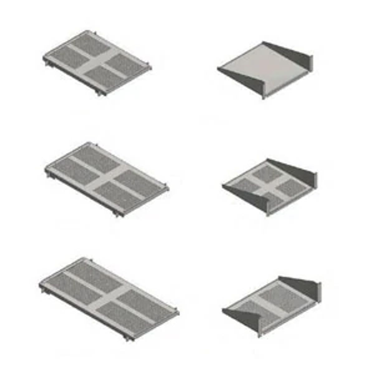 Belden 9011-1918 | Enclosure Shelve, Steel, Black, 18 in. D, 3 Rack Unit, Flush Mount