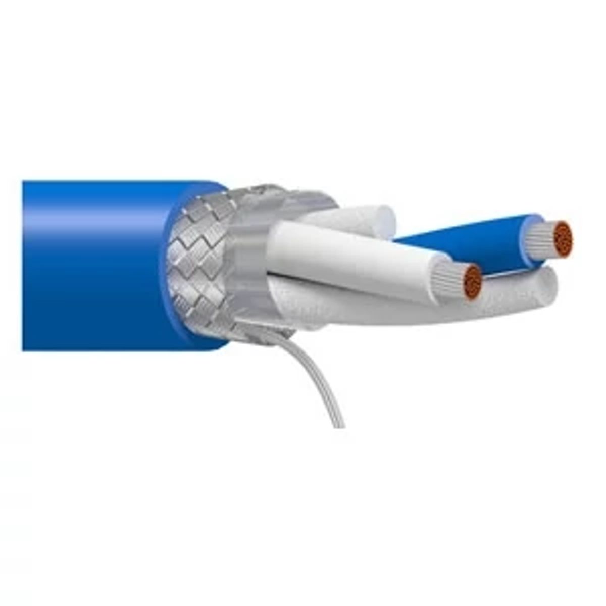 Belden 9463 J226000 | Network Cable, Aluminum Foil Polyester Tape, Tinned Copper, PVC, Polyethylene, Non Plenum Cable, 20 AWG, 2 Conductor