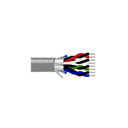 Belden 9505 060500 | Multi-Conductor - Computer Cable for EIA RS-232 Applications 5-Pair 24 AWG PVC FS PVC Chrome