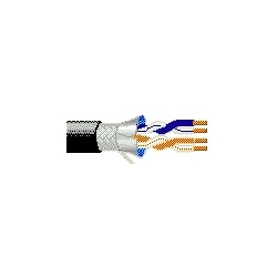 Belden 9696 0101000 | Multi-Conductor - Computer P.O.S. Cable 2-Pair 22 Awg Pe Shield Pvc Black