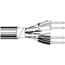 Belden ENT 9728 0605000 | Multi-pair Snake Cable, 24 Awg, 4 Pairs, 7x32 Stranding, Foam Polyethylene Insulation, Pvc Jacket, Chrome