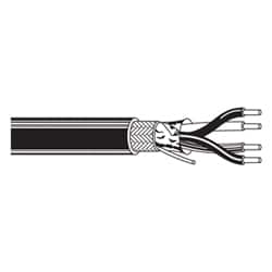 Belden 9855 01010000 | Multi-Conductor - Computer P.O.S. Cable 2-Pair 22 AWG PE Shield PVC Black